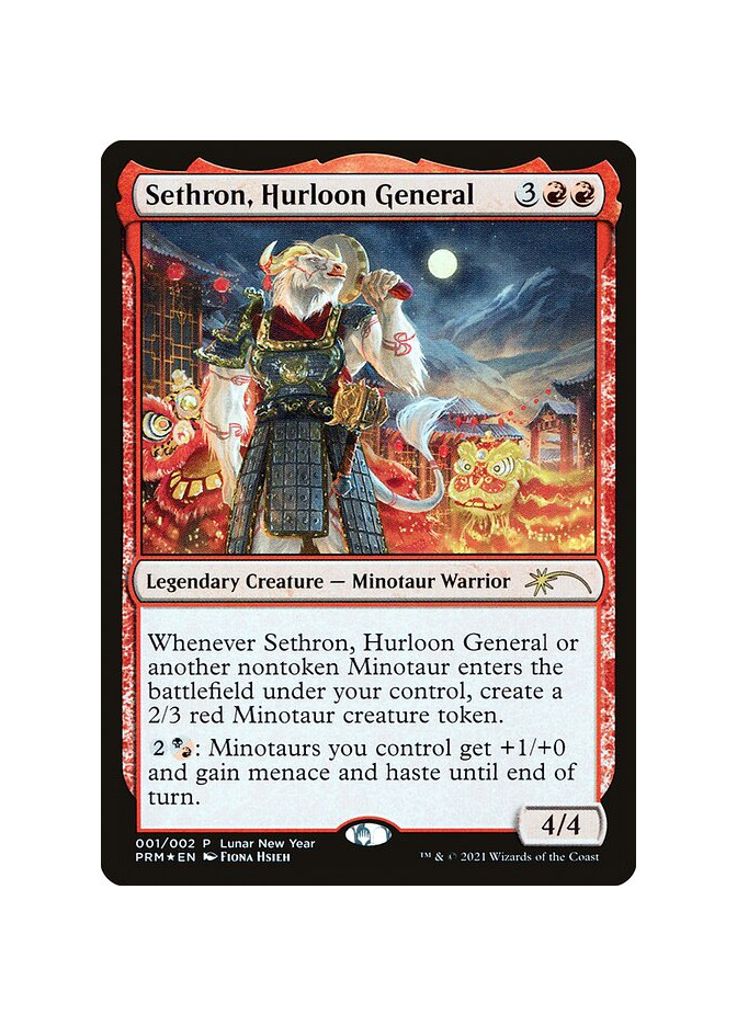 Sethron, Hurloon General - Foil