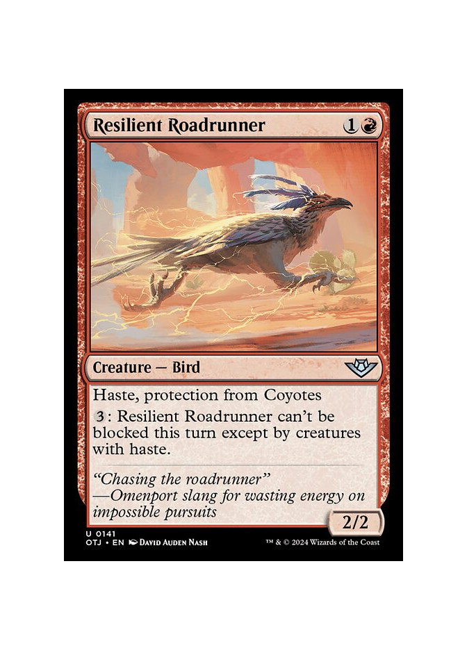 Resilient Roadrunner