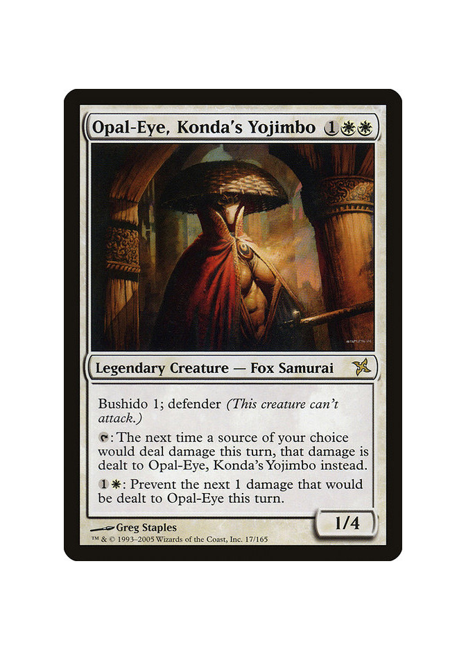 Opal-Eye, Konda's Yojimbo