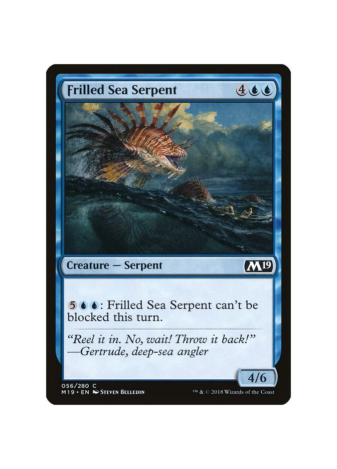 Frilled Sea Serpent - Foil