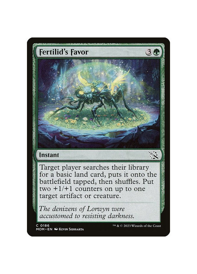 Fertilid's Favor - Foil