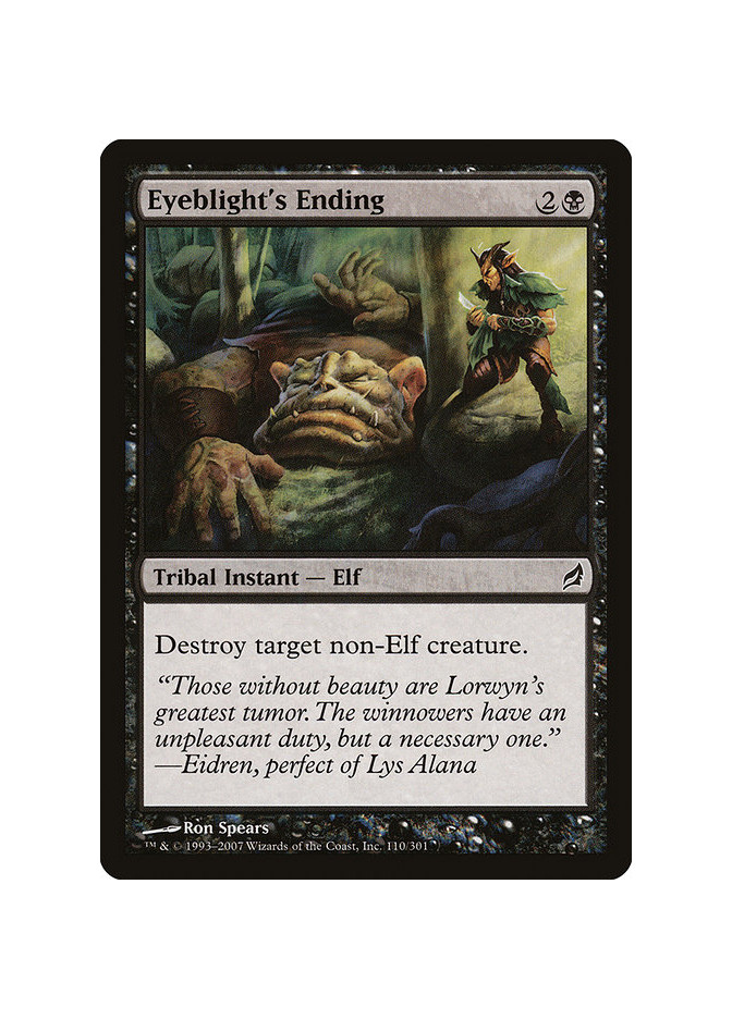 Eyeblight's Ending - Foil