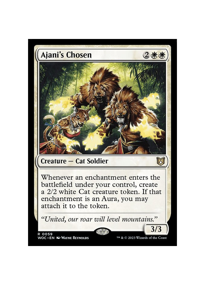 Ajani's Chosen