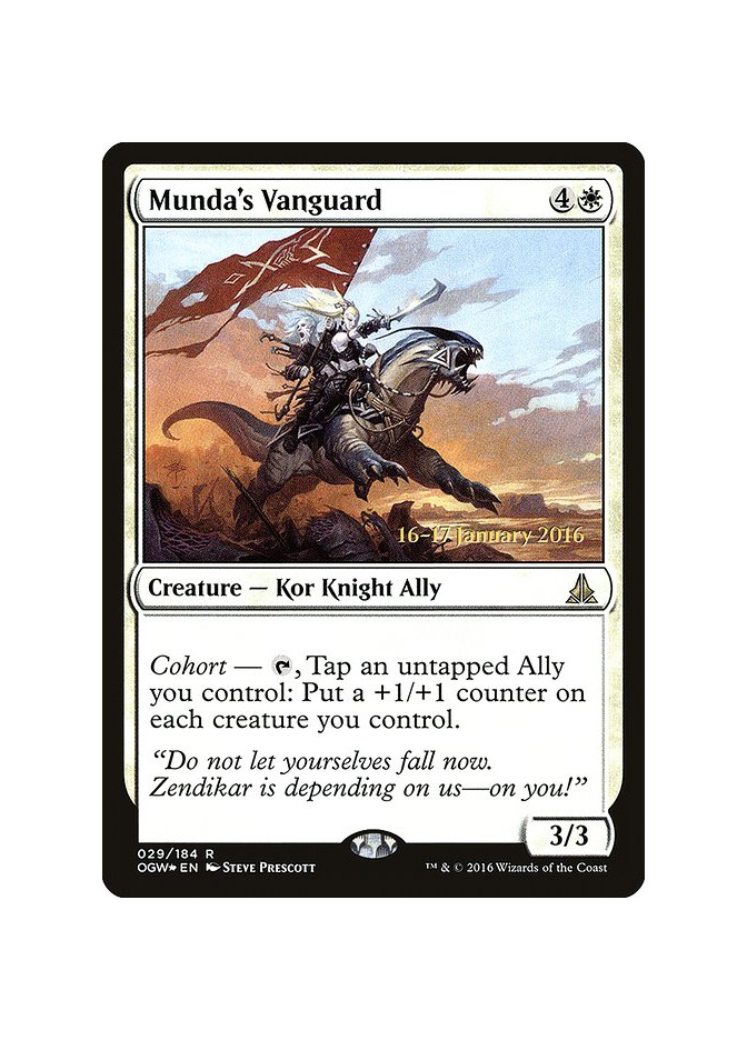 Munda's Vanguard - Foil