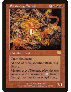 Blistering Firecat - Foil