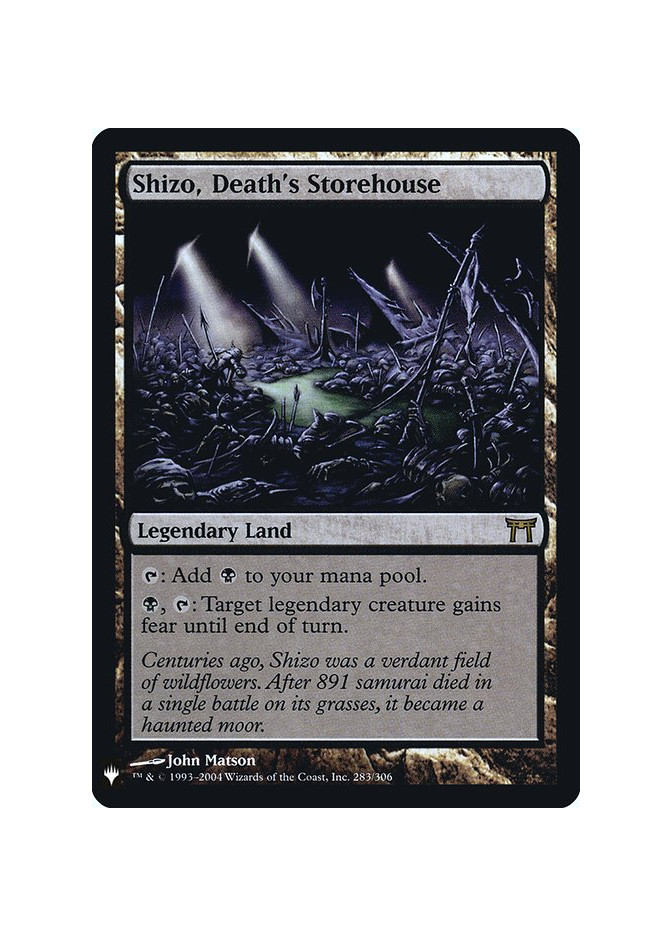 Shizo, Death's Storehouse - Foil