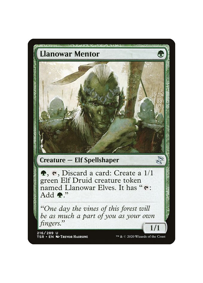 Llanowar Mentor - Foil