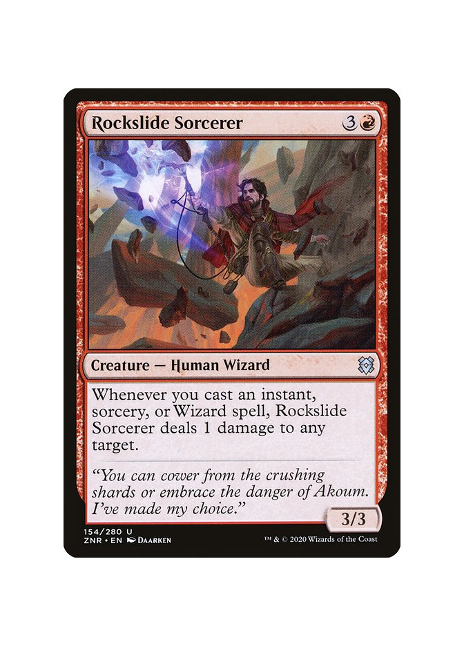 Rockslide Sorcerer