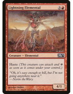 Lightning Elemental - Foil