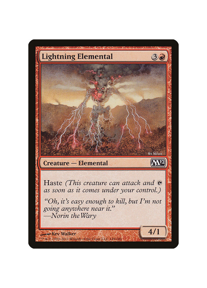 Lightning Elemental - Foil