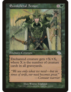 Exoskeletal Armor - Foil