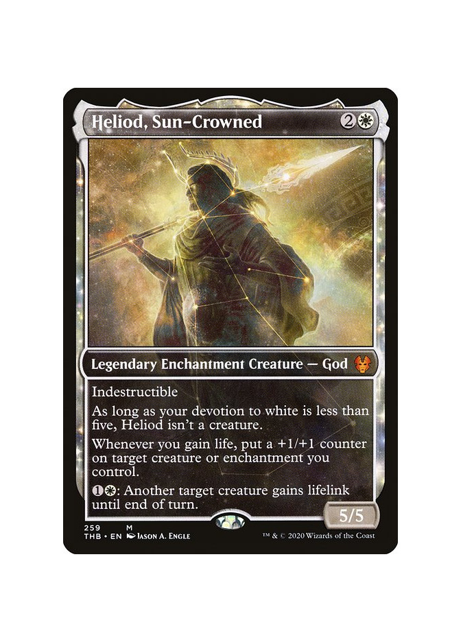 Heliod, Sun-Crowned - Foil