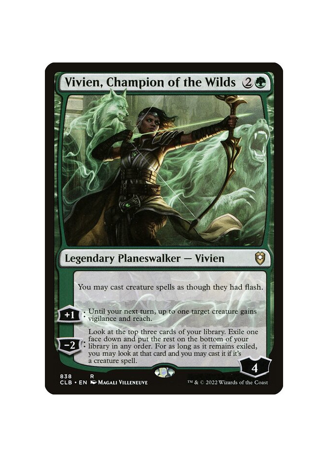 Vivien, Champion of the Wilds