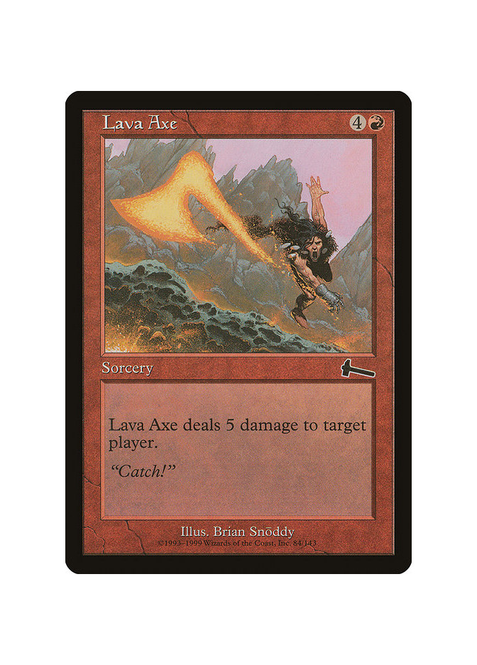 Lava Axe - Foil