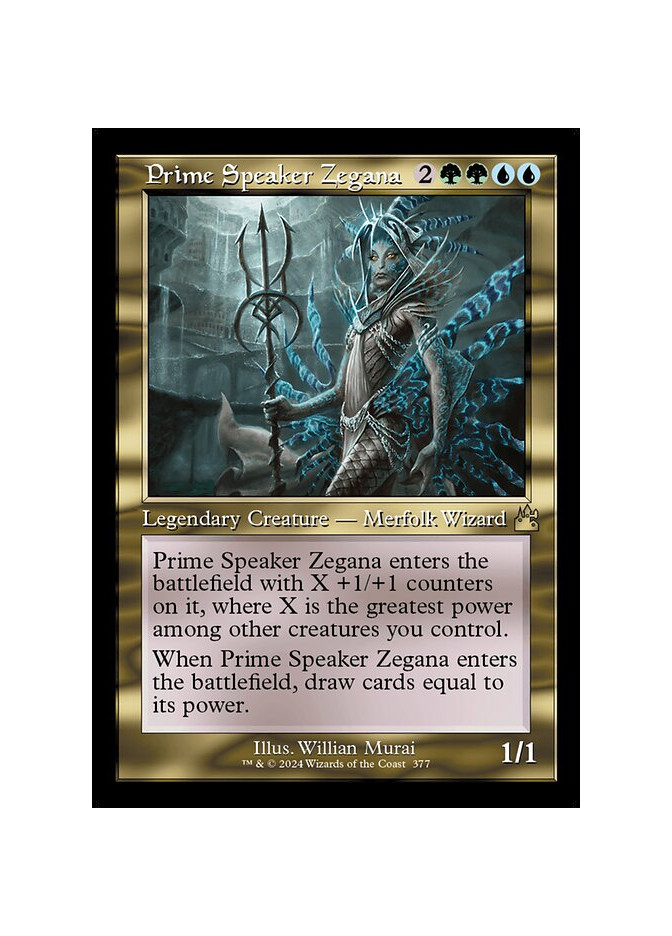 Prime Speaker Zegana