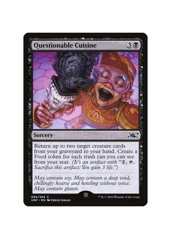 Questionable Cuisine - Foil