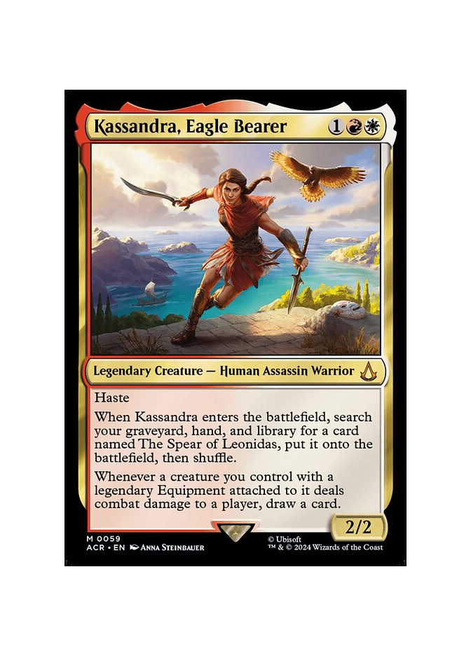 Kassandra, Eagle Bearer - Foil