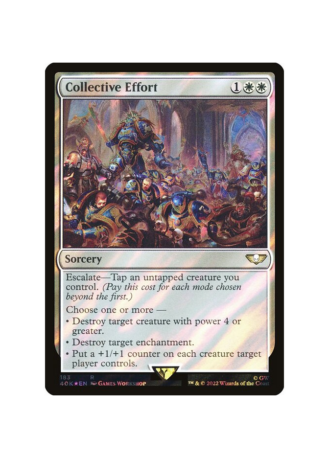Collective Effort - Foil