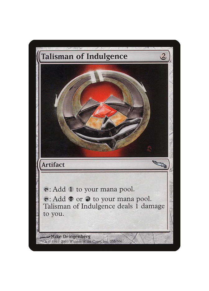 Talisman of Indulgence - Foil