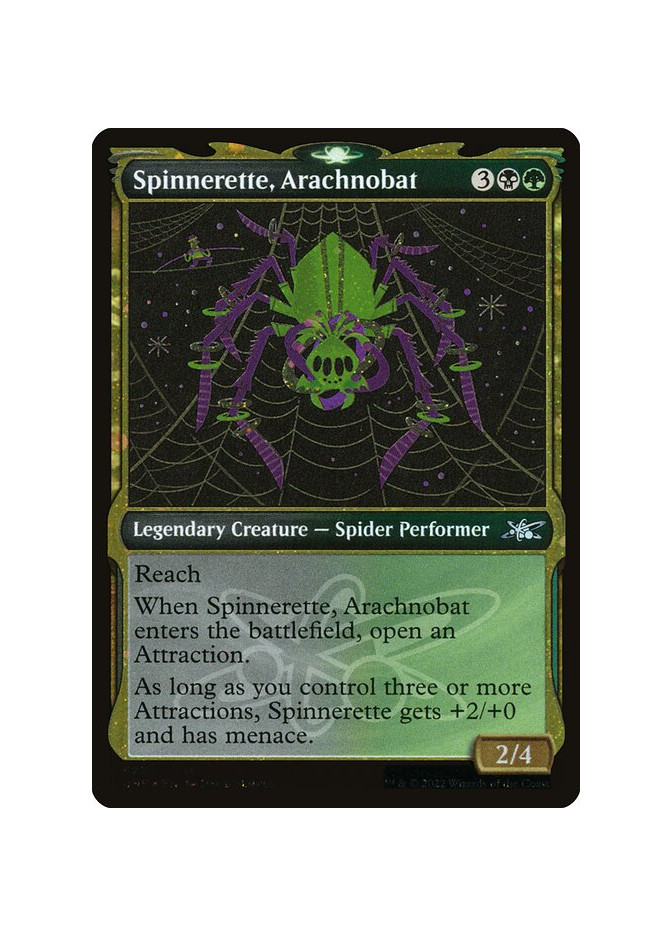 Spinnerette, Arachnobat - Foil