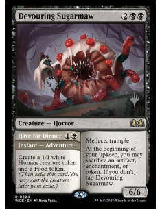 Devouring Sugarmaw // Have for Dinner - Foil