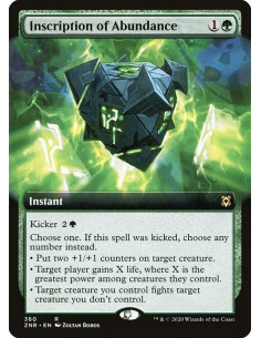 Inscription of Abundance - Foil