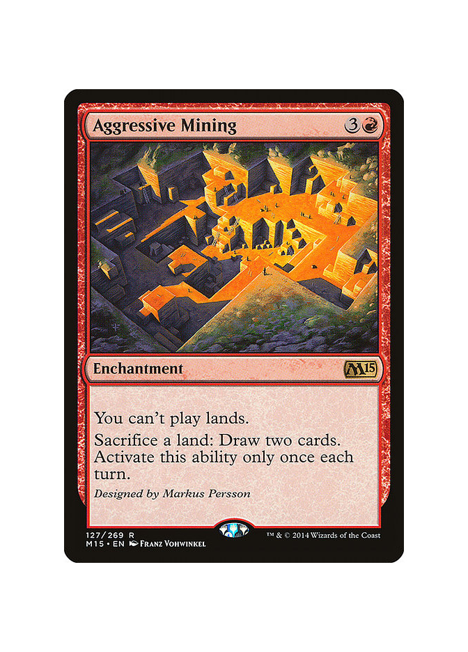 Aggressive Mining - Foil