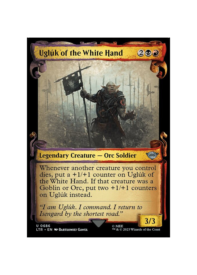 Uglúk of the White Hand - Foil