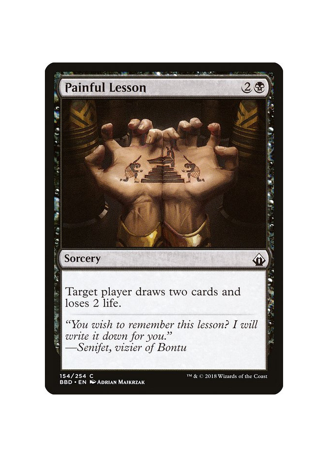 Painful Lesson - Foil