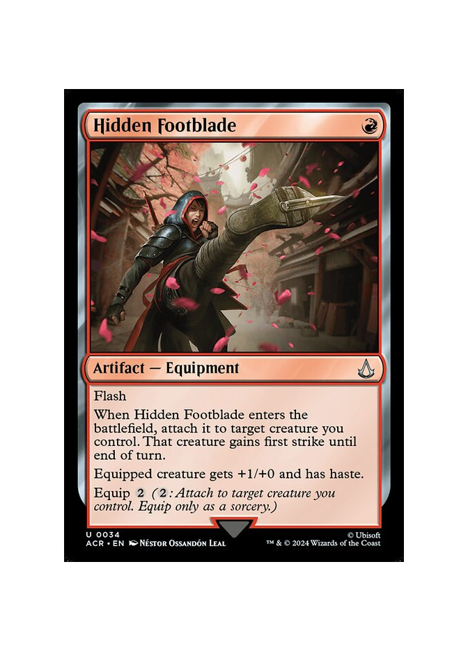 Hidden Footblade - Foil