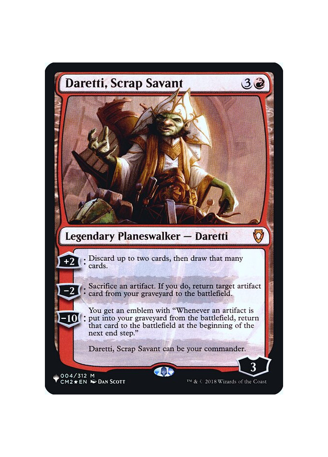 Daretti, Scrap Savant - Foil