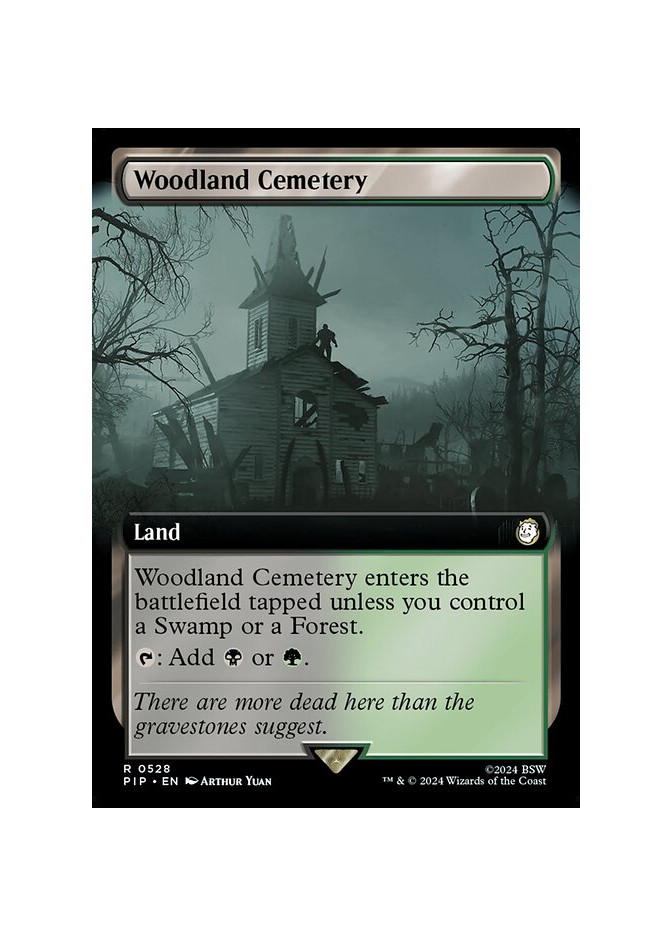 Woodland Cemetery - Foil