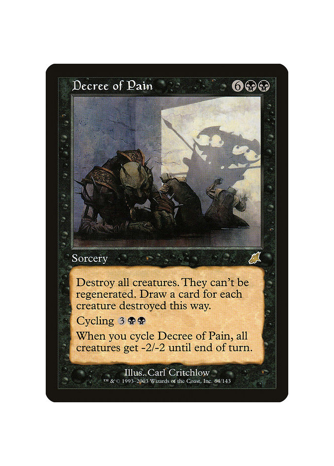 Decree of Pain - Foil