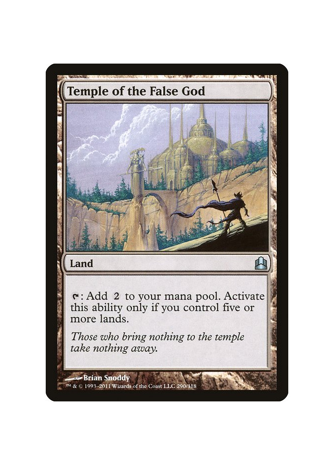 Temple of the False God