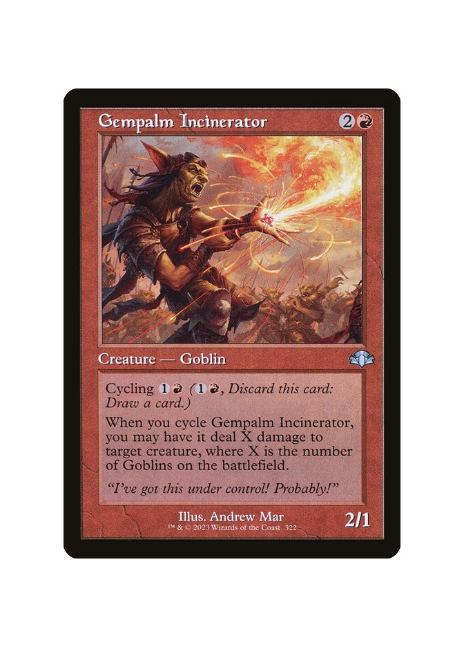 Gempalm Incinerator - Foil