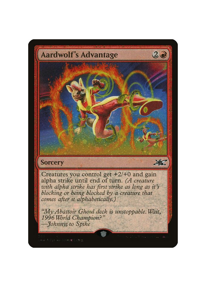 Aardwolf's Advantage - Foil
