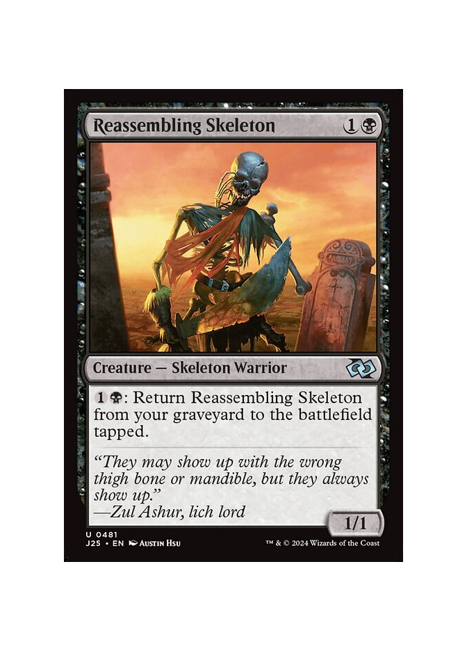 Reassembling Skeleton