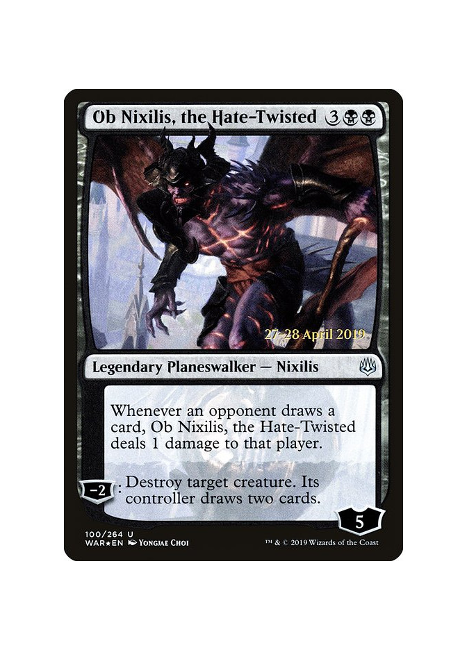 Ob Nixilis, the Hate-Twisted - Foil