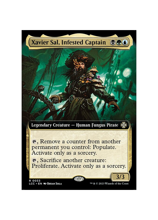 Xavier Sal, Infested Captain