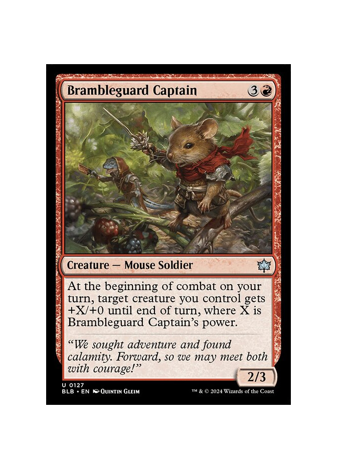 Brambleguard Captain - Foil
