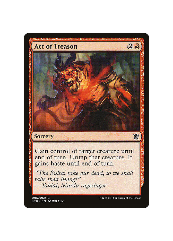 Act of Treason - Foil