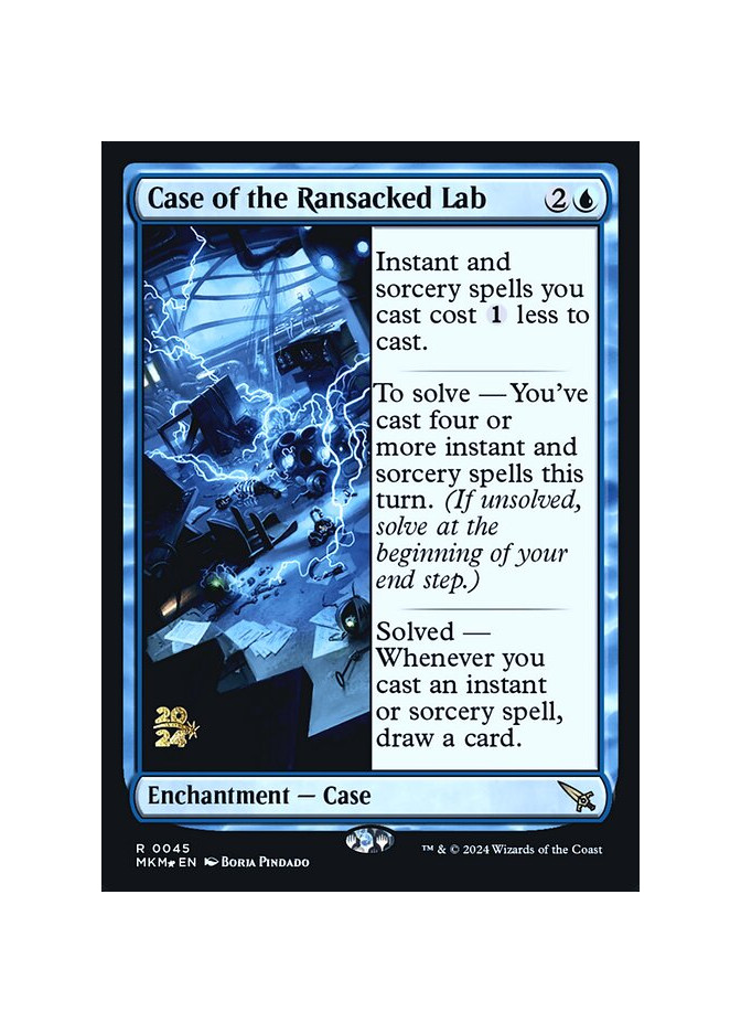 Case of the Ransacked Lab - Foil
