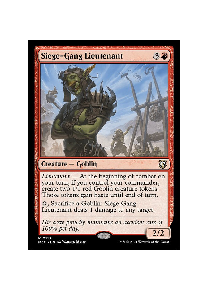 Siege-Gang Lieutenant