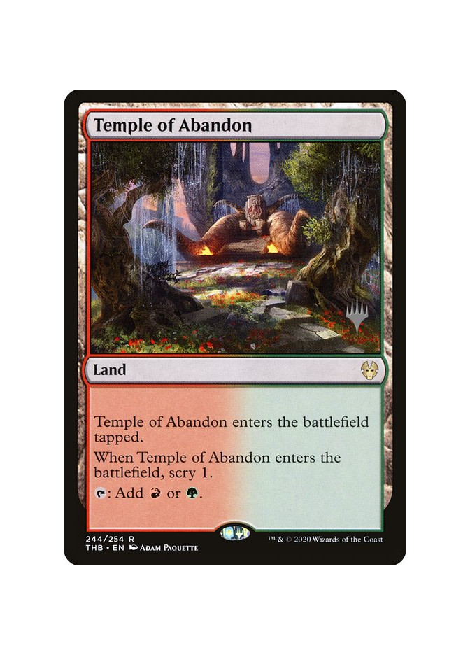 Temple of Abandon - Foil