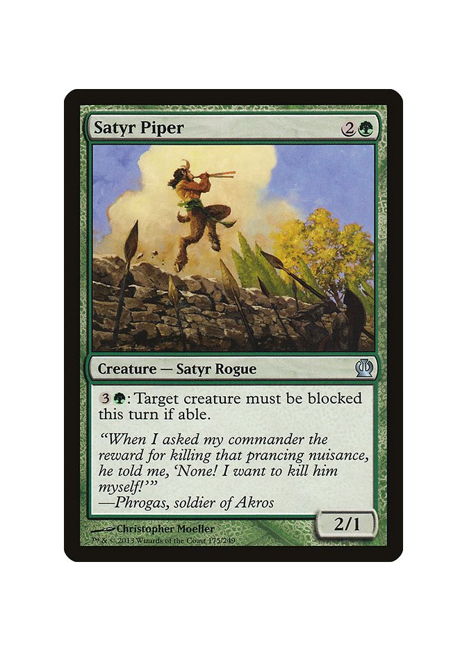 Satyr Piper - Foil