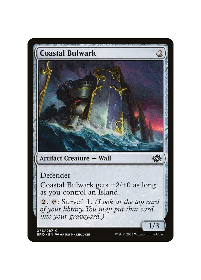 Coastal Bulwark - Foil