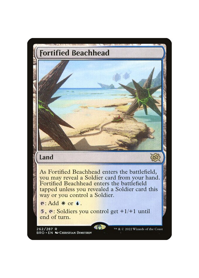 Fortified Beachhead - Foil