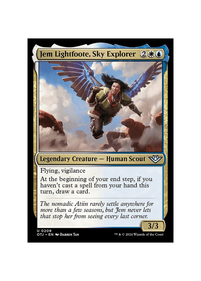 Jem Lightfoote, Sky Explorer