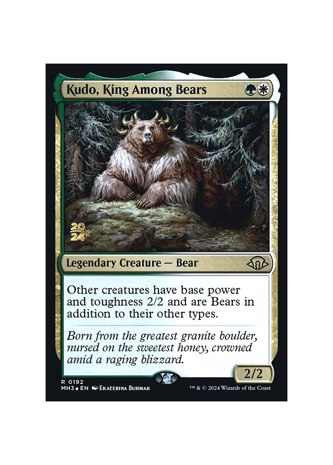 Kudo, King Among Bears - Foil