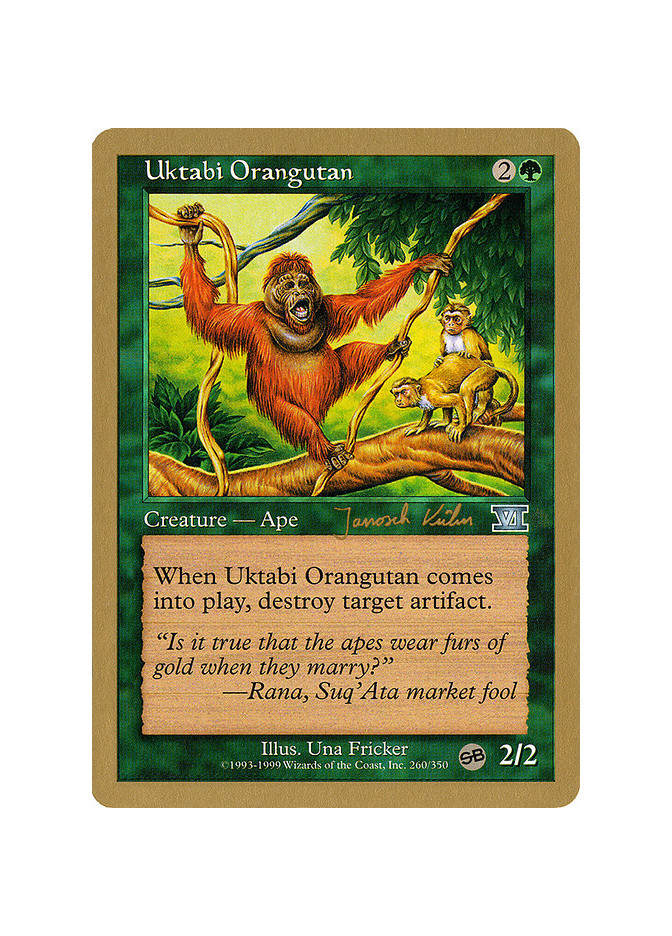 Uktabi Orangutan